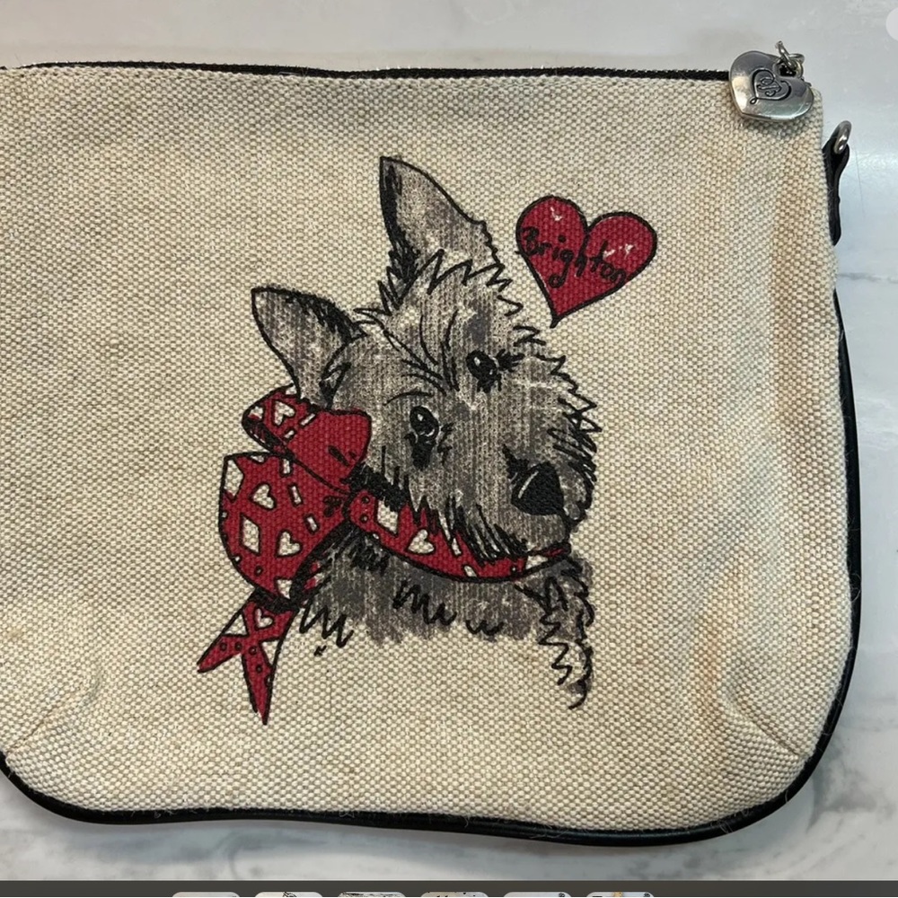 BRIGHTON Scottie Exercise Accessorize Pouch Canvas Bag - Picture 8 of 8
